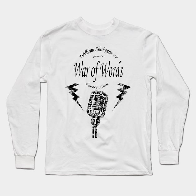 War of Words Long Sleeve T-Shirt by Gringoface